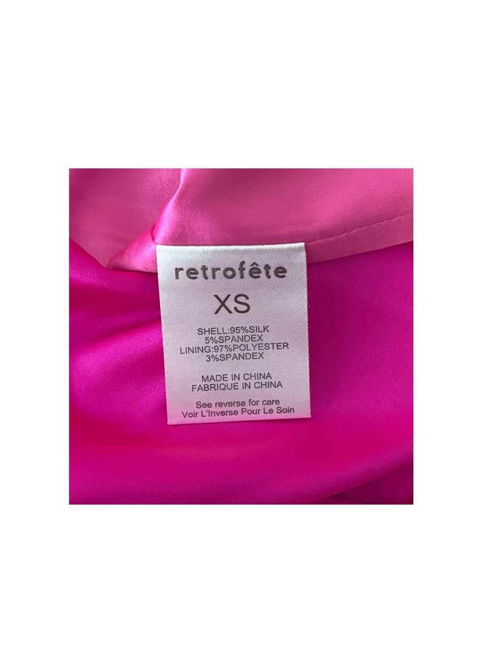 Retrofête Anahita Crystal Silk Dress - Picture 7 of 7